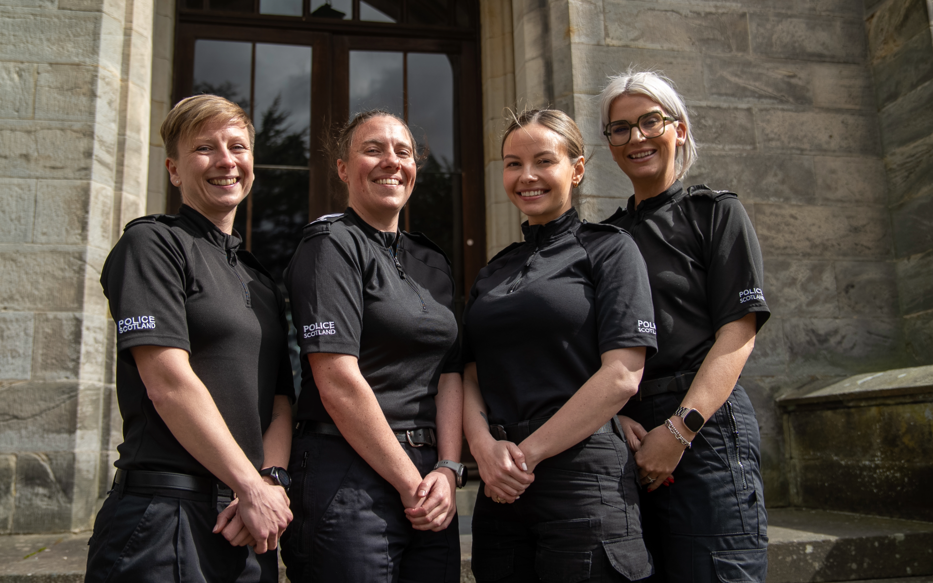 INSPECTOR BECKY LIDSTER, DS ISLA CRAIGIE, DC ASHLEIGH BOSCH AND PC ALANA WHITBY