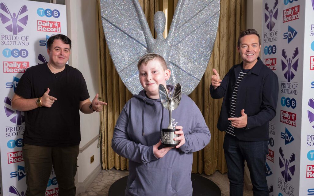 View of Child of Courage - Pride of Scotland Awards